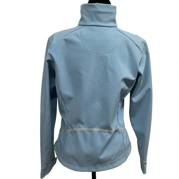 Columbia Titanium Softshell Omni Shield Light Blue Shell Jacket - Picture 9 of 13